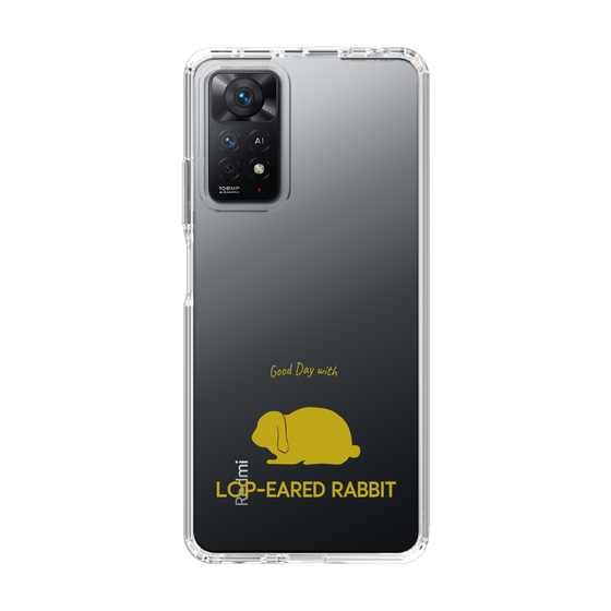 スリムプロテクションケース［ &UCHINOCO - うさぎ - ロップイヤー ］