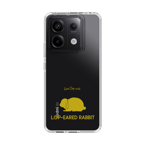 スリムプロテクションケース［ &UCHINOCO - うさぎ - ロップイヤー ］