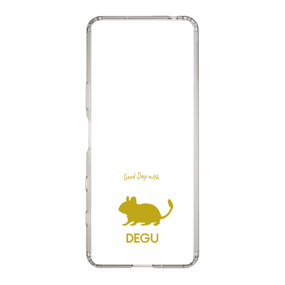 スリムプロテクションケース［ &UCHINOCO - デグー ］