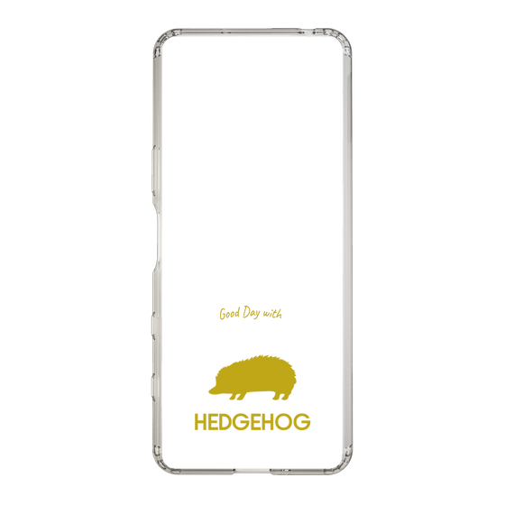 スリムプロテクションケース［ &UCHINOCO - ハリネズミ ］