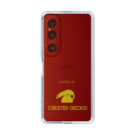 スリムプロテクションケース［ &UCHINOCO - クレステッドゲッコー ］