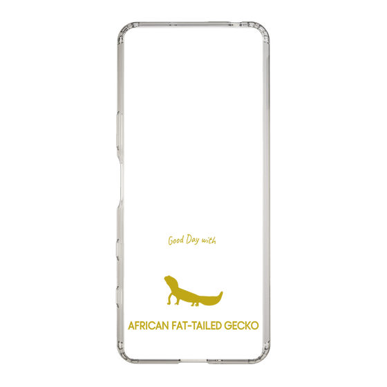 スリムプロテクションケース［ &UCHINOCO - ニシアフリカトカゲモドキ ］