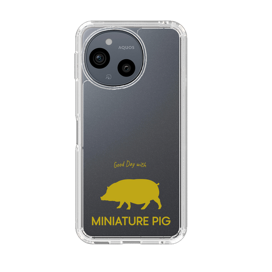 スリムプロテクションケース［ &UCHINOCO - ミニブタ ］