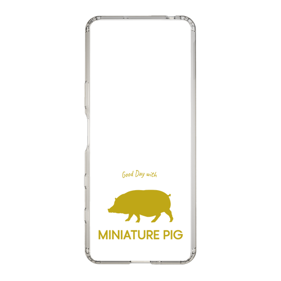 スリムプロテクションケース［ &UCHINOCO - ミニブタ ］