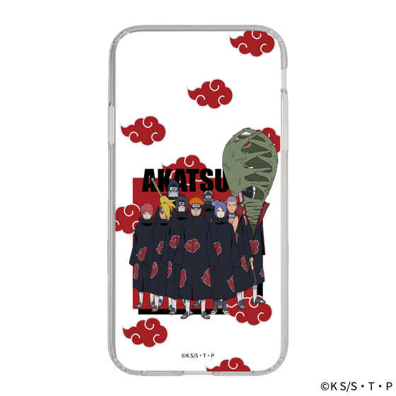 スリムプロテクションケース［ NARUTO -ナルト- 疾風伝 - 暁 ］