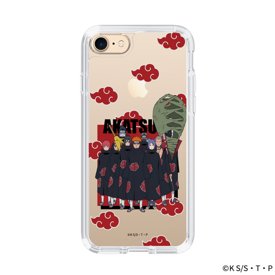 スリムプロテクションケース［ NARUTO -ナルト- 疾風伝 - 暁 ］