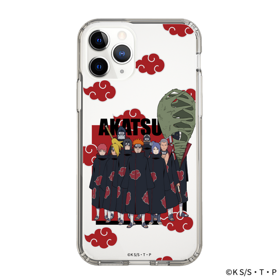 スリムプロテクションケース［ NARUTO-ナルト- 疾風伝 - 暁 ］