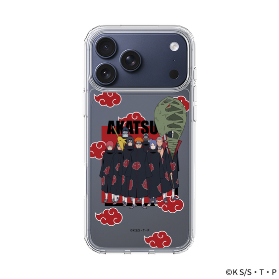 スリムプロテクションケース［ NARUTO -ナルト- 疾風伝 - 暁 ］