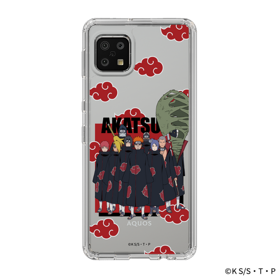 スリムプロテクションケース［ NARUTO -ナルト- 疾風伝 - 暁 ］