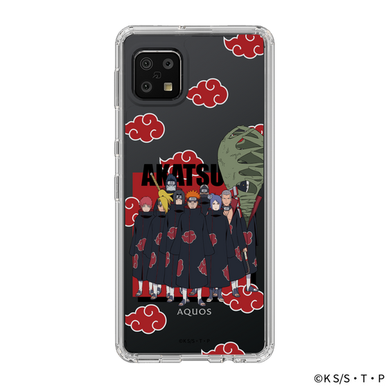 スリムプロテクションケース［ NARUTO -ナルト- 疾風伝 - 暁 ］