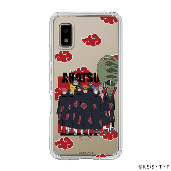 スリムプロテクションケース［ NARUTO-ナルト- 疾風伝 - 暁 ］