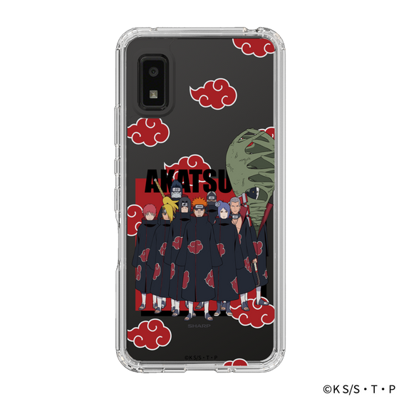 スリムプロテクションケース［ NARUTO -ナルト- 疾風伝 - 暁 ］