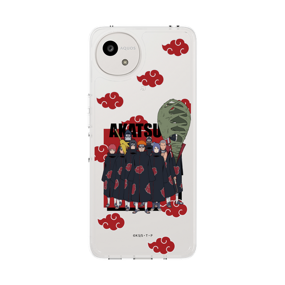 スリムプロテクションケース［ NARUTO-ナルト- 疾風伝 - 暁 ］