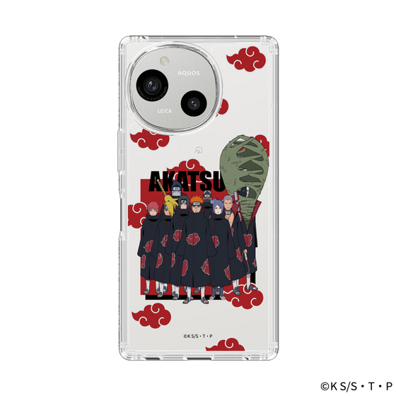 スリムプロテクションケース［ NARUTO-ナルト- 疾風伝 - 暁 ］