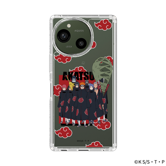 スリムプロテクションケース［ NARUTO -ナルト- 疾風伝 - 暁 ］