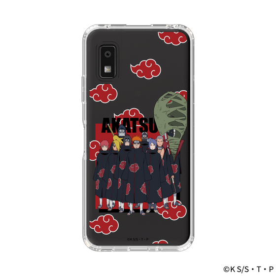 スリムプロテクションケース［ NARUTO -ナルト- 疾風伝 - 暁 ］