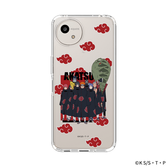 スリムプロテクションケース［ NARUTO-ナルト- 疾風伝 - 暁 ］