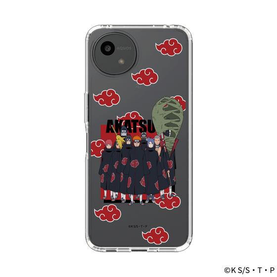 スリムプロテクションケース［ NARUTO -ナルト- 疾風伝 - 暁 ］