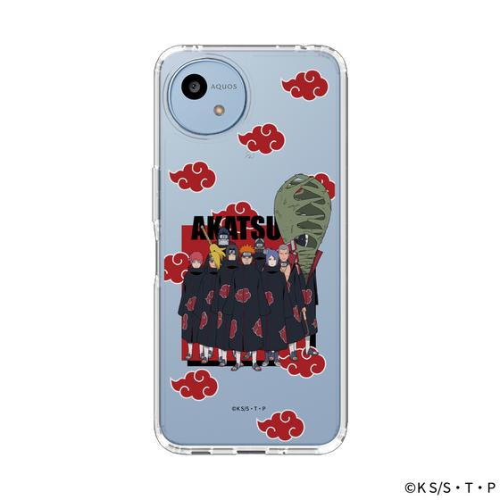 スリムプロテクションケース［ NARUTO -ナルト- 疾風伝 - 暁 ］