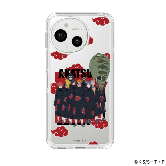 スリムプロテクションケース［ NARUTO-ナルト- 疾風伝 - 暁 ］