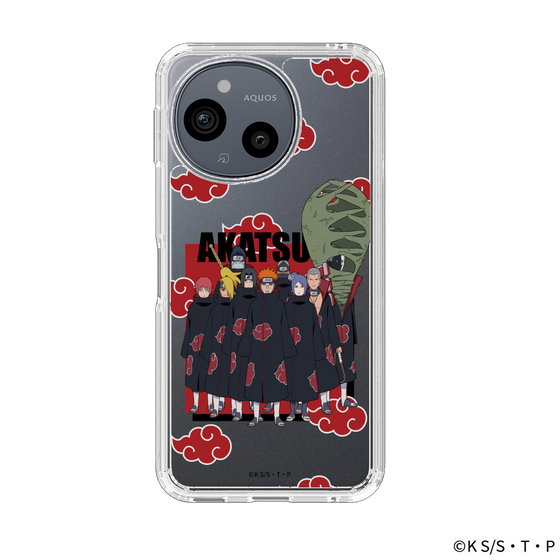 スリムプロテクションケース［ NARUTO -ナルト- 疾風伝 - 暁 ］