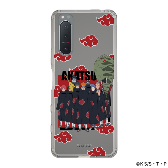 スリムプロテクションケース［ NARUTO-ナルト- 疾風伝 - 暁 ］