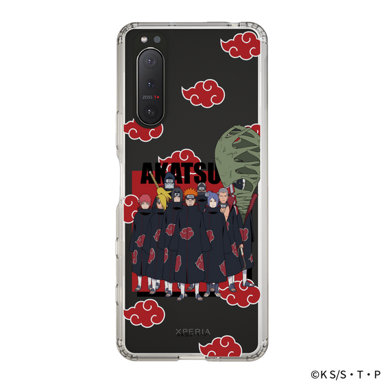 スリムプロテクションケース［ NARUTO -ナルト- 疾風伝 - 暁 ］