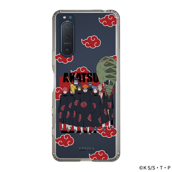 スリムプロテクションケース［ NARUTO -ナルト- 疾風伝 - 暁 ］