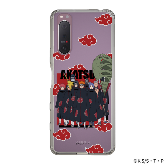 スリムプロテクションケース［ NARUTO -ナルト- 疾風伝 - 暁 ］