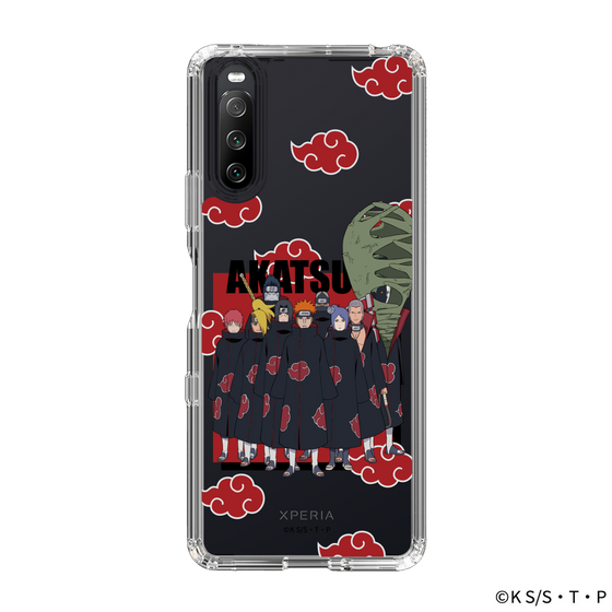 スリムプロテクションケース［ NARUTO -ナルト- 疾風伝 - 暁 ］