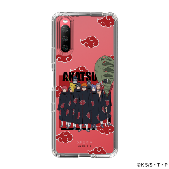 スリムプロテクションケース［ NARUTO -ナルト- 疾風伝 - 暁 ］