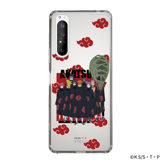 スリムプロテクションケース［ NARUTO-ナルト- 疾風伝 - 暁 ］