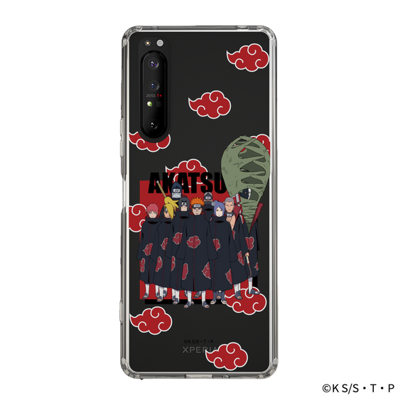 スリムプロテクションケース［ NARUTO -ナルト- 疾風伝 - 暁 ］