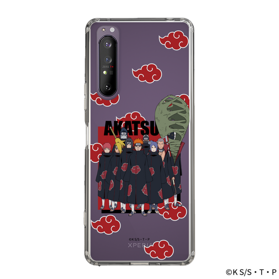 スリムプロテクションケース［ NARUTO -ナルト- 疾風伝 - 暁 ］