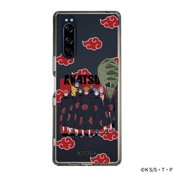 スリムプロテクションケース［ NARUTO-ナルト- 疾風伝 - 暁 ］