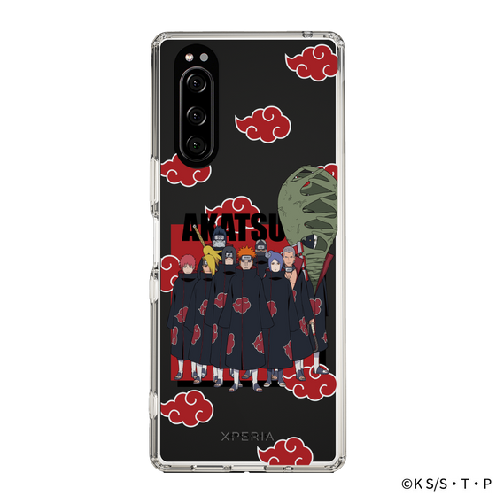 スリムプロテクションケース［ NARUTO -ナルト- 疾風伝 - 暁 ］