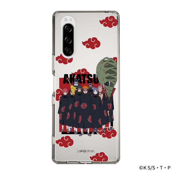 スリムプロテクションケース［ NARUTO -ナルト- 疾風伝 - 暁 ］