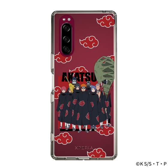 スリムプロテクションケース［ NARUTO -ナルト- 疾風伝 - 暁 ］