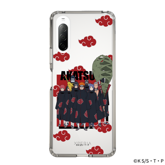 スリムプロテクションケース［ NARUTO-ナルト- 疾風伝 - 暁 ］