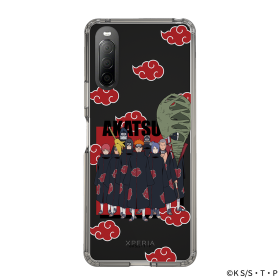 スリムプロテクションケース［ NARUTO -ナルト- 疾風伝 - 暁 ］