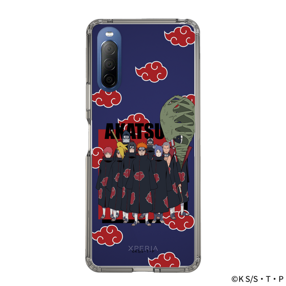 スリムプロテクションケース［ NARUTO -ナルト- 疾風伝 - 暁 ］