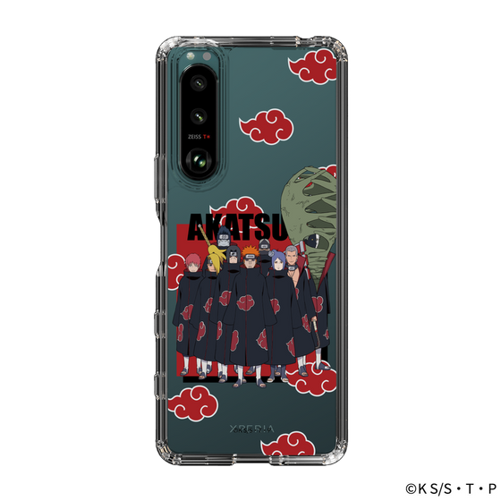 スリムプロテクションケース［ NARUTO-ナルト- 疾風伝 - 暁 ］