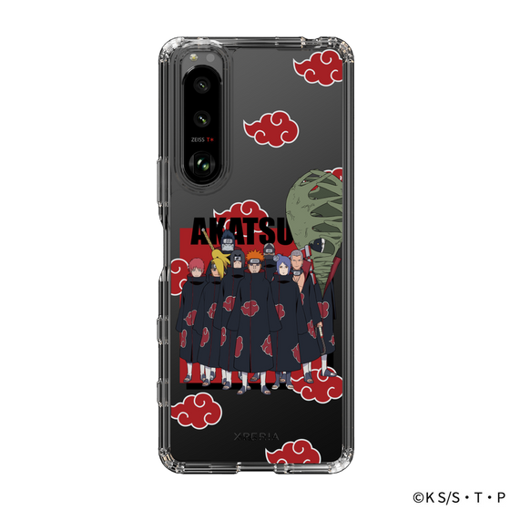 スリムプロテクションケース［ NARUTO -ナルト- 疾風伝 - 暁 ］