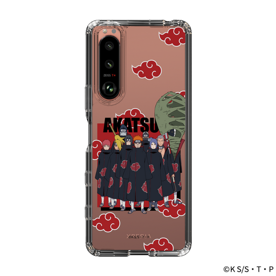 スリムプロテクションケース［ NARUTO -ナルト- 疾風伝 - 暁 ］