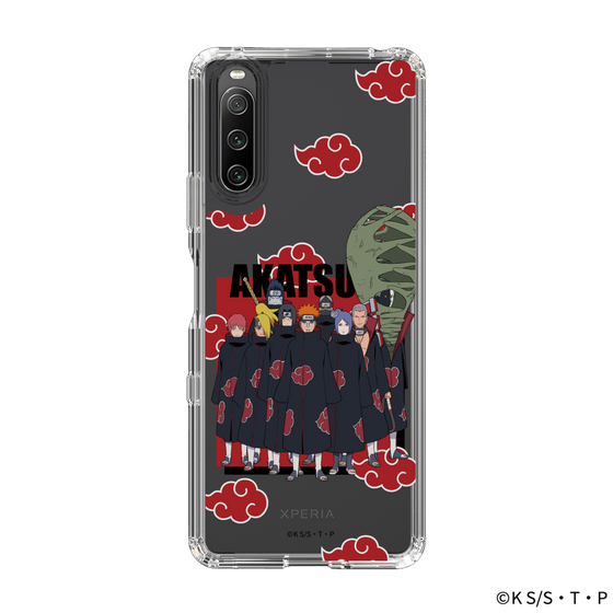 スリムプロテクションケース［ NARUTO -ナルト- 疾風伝 - 暁 ］