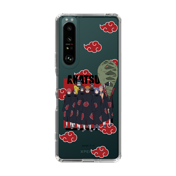 スリムプロテクションケース［ NARUTO -ナルト- 疾風伝 - 暁 ］