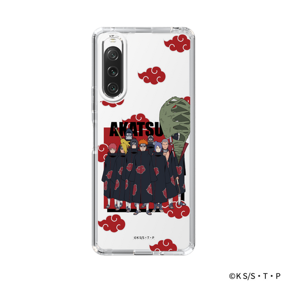 スリムプロテクションケース［ NARUTO-ナルト- 疾風伝 - 暁 ］