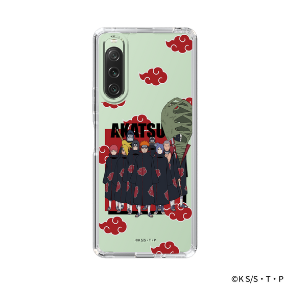 スリムプロテクションケース［ NARUTO -ナルト- 疾風伝 - 暁 ］