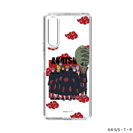 スリムプロテクションケース［ NARUTO -ナルト- 疾風伝 - 暁 ］