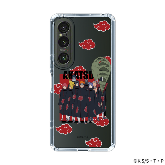 スリムプロテクションケース［ NARUTO -ナルト- 疾風伝 - 暁 ］